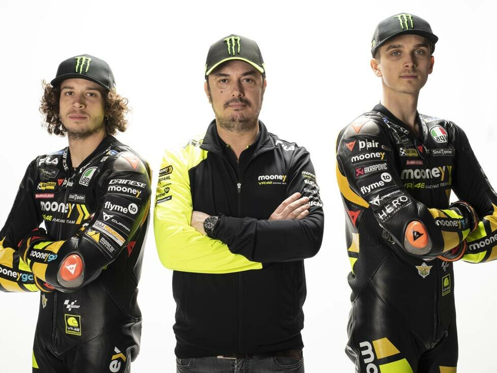 Marco Bezzecchi, Uccio Salucci, Luca Marini