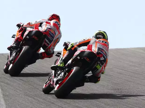 Titel-Bild zur News: Marc Marquez, Joan Mir