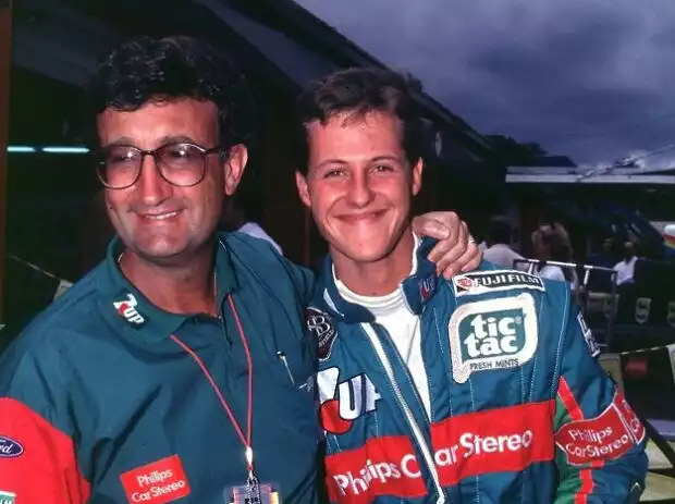 Eddie Jordan, Michael Schumacher Titel-Bild zur News: Eddie Jordan, Michael Schumacher