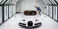 Bild zum Inhalt: Bugatti braucht mindestens 600 Stunden, um ein Auto zu lackieren