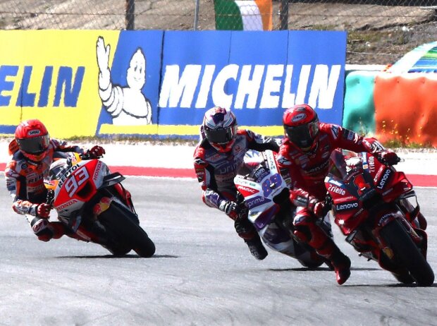 Francesco Bagnaia, Jorge Martin, Marc Marquez Francesco Bagnaia, Jorge Martin, Marc Marquez