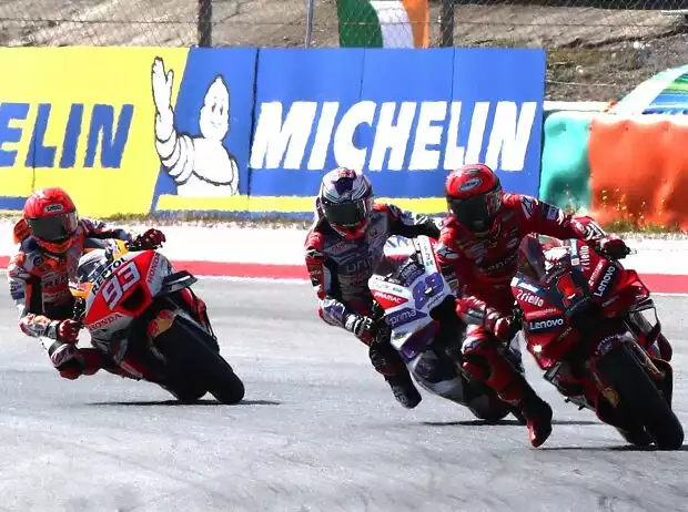 Francesco Bagnaia, Jorge Martin, Marc Marquez Titel-Bild zur News: Francesco Bagnaia, Jorge Martin, Marc Marquez