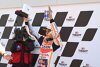 Marc Marquez im Portimao-Sprint am Podium: Tipps vom Honda-Team halfen