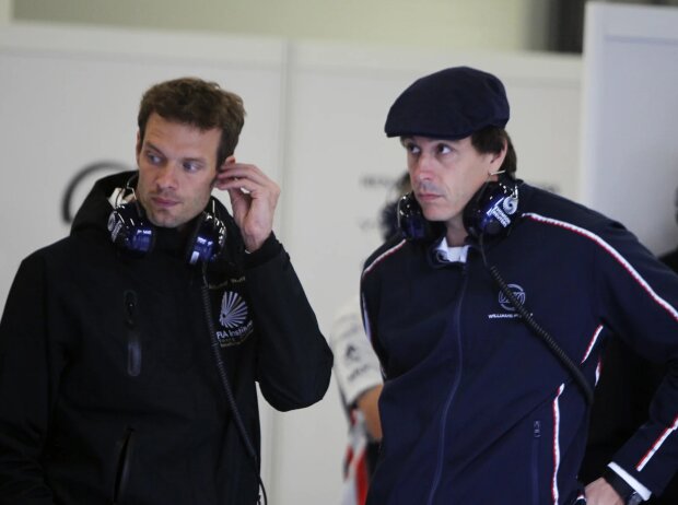 Alexander Wurz, Toto Wolff Alexander Wurz, Toto Wolff