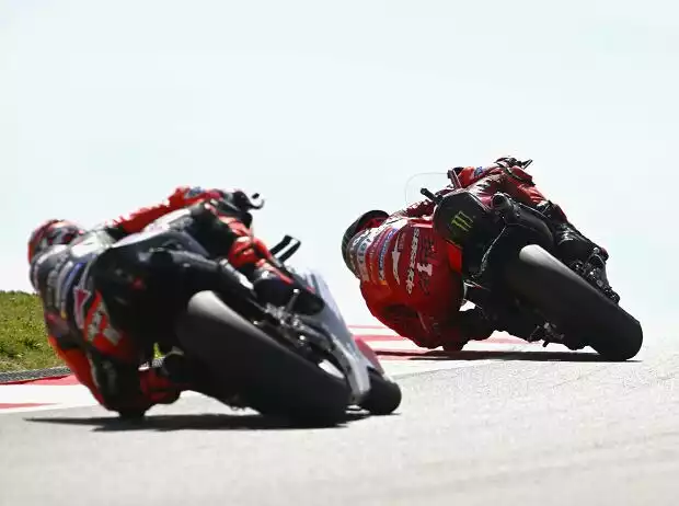 Francesco Bagnaia, Maverick Vinales Titel-Bild zur News: Francesco Bagnaia, Maverick Vinales