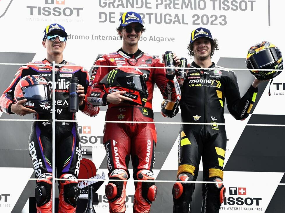 Maverick Vinales, Francesco Bagnaia, Marco Bezzecchi