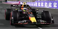 Sergio Perez (Red Bull RB19) beim Formel-1-Rennen in Saudi-Arabien 2023