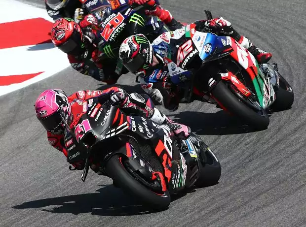 Aleix Espargaro, Alex Rins, Fabio Quartararo Titel-Bild zur News: Aleix Espargaro, Alex Rins, Fabio Quartararo