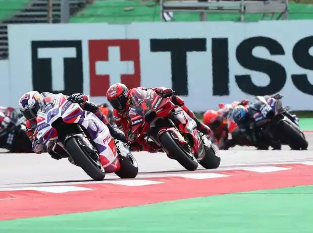 Jorge Martin, Francesco Bagnaia Titel-Bild zur News: Jorge Martin, Francesco Bagnaia