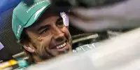 Fernando Alonso beim Probesitzen im Aston Martin AMR23 vor dem Formel-1-Rennen in Melbourne 2023