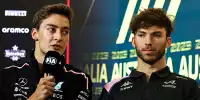 George Russell, Pierre Gasly