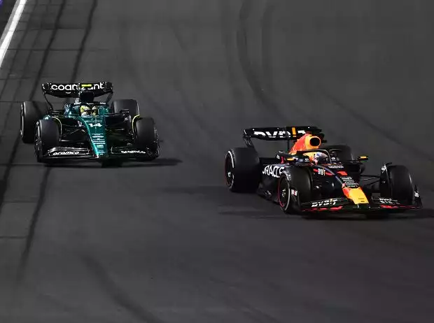 Max Verstappen, Fernando Alonso Titel-Bild zur News: Max Verstappen, Fernando Alonso