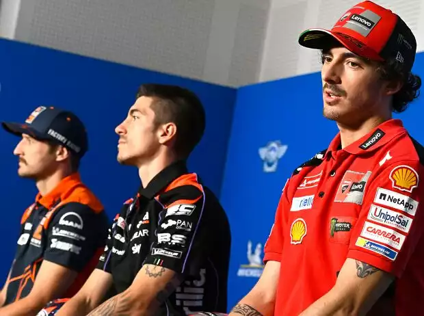 Francesco Bagnaia, Maverick Vinales, Jack Miller Titel-Bild zur News: Francesco Bagnaia, Maverick Vinales, Jack Miller