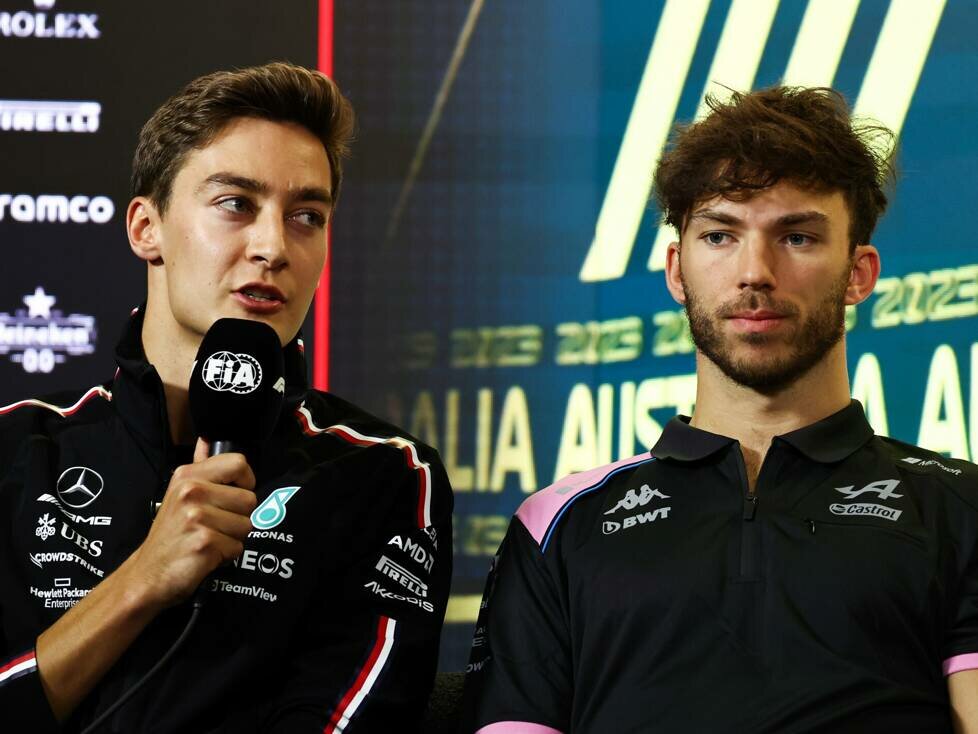 George Russell, Pierre Gasly