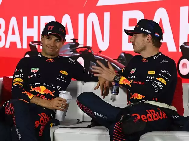 Sergio Perez, Max Verstappen Titel-Bild zur News: Sergio Perez, Max Verstappen