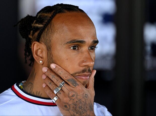 Lewis Hamilton (Mercedes) vor dem Formel-1-Rennen in Australien 2023 Lewis Hamilton (Mercedes) vor dem Formel-1-Rennen in Australien 2023