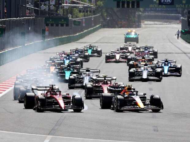 Sergio Perez, Charles Leclerc, Carlos Sainz, Max Verstappen, George Russell, Pierre Gasly Sergio Perez, Charles Leclerc, Carlos Sainz, Max Verstappen, George Russell, Pierre Gasly