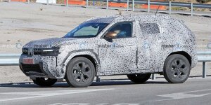 Dacia Duster (2024) erstmals mit Serienkarosserie erwischt