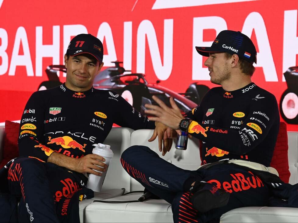 Sergio Perez, Max Verstappen