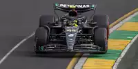 Lewis Hamilton im Mercedes W14 im Formel-1-Qualifying in Australien 2023
