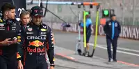 Bild zum Inhalt: Nur Passagier? Red Bull widerspricht Sergio Perez nach Abflug