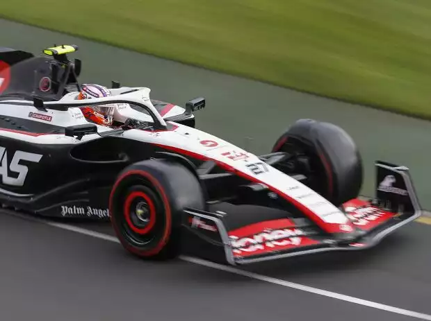 Nico Hülkenberg im Haas VF-23 beim Formel-1-Qualifying in Australien 2023 Titel-Bild zur News: Nico Hülkenberg im Haas VF-23 beim Formel-1-Qualifying in Australien 2023