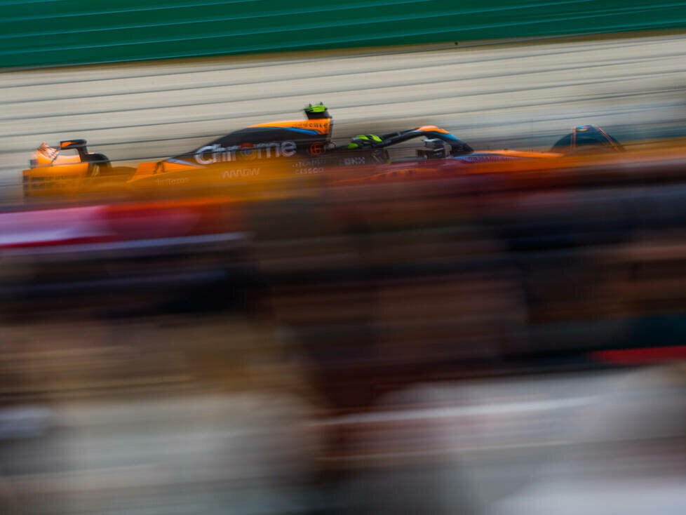 Lando Norris (McLaren MCL60) beim Formel-1-Qualifying in Australien 2023