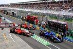 Carlos Sainz (Ferrari) und Charles Leclerc (Ferrari) 