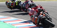 MotoGP-Action beim GP Argentinien 2022 in Termas de Rio Hondo