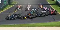 George Russell, Max Verstappen, Lewis Hamilton