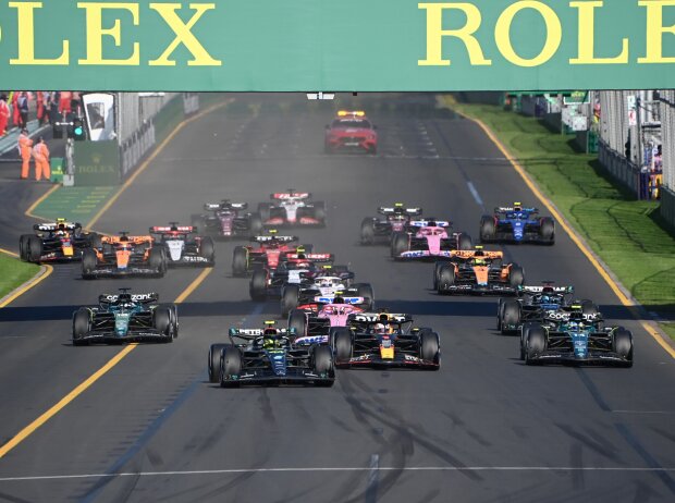 Titel-Bild zur News: Lewis Hamilton, Max Verstappen, Fernando Alonso, Lance Stroll