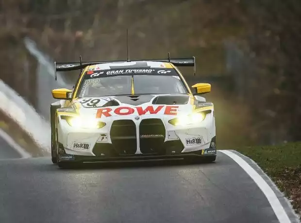 Der Rowe-BMW verunfallte nach früher Führung am Flugplatz Titel-Bild zur News: Der Rowe-BMW verunfallte nach früher Führung am Flugplatz