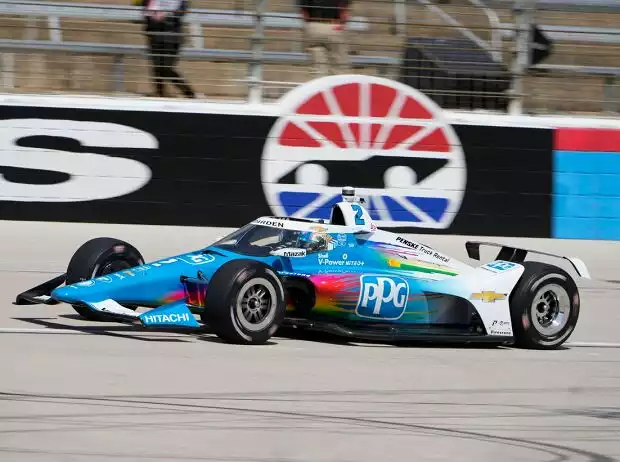 Josef Newgarden spielte seine Routine im Zweikampf gegen O'Ward eiskalt aus Titel-Bild zur News: Josef Newgarden spielte seine Routine im Zweikampf gegen O'Ward eiskalt aus