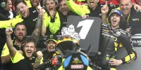 Bild zum Inhalt: Erster MotoGP-Sieg für VR46 & Bezzecchi: "Freue mich für das Team am meisten"