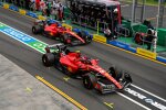 Carlos Sainz (Ferrari) und Charles Leclerc (Ferrari) 