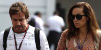 Fernando Alonso und Andrea Schlager
