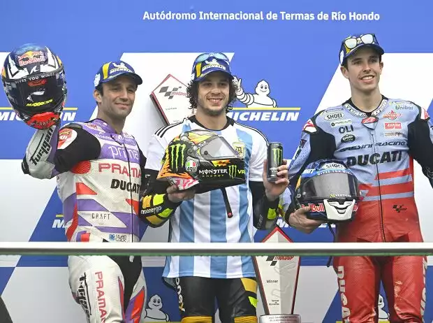 Johann Zarco, Marco Bezzecchi, Alex Marquez Titel-Bild zur News: Johann Zarco, Marco Bezzecchi, Alex Marquez