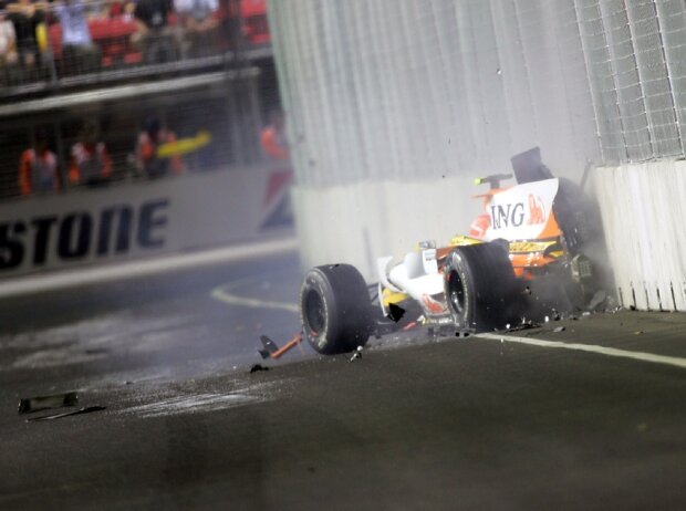 Titel-Bild zur News: Nelson Piquet Jun., Singapur 2008, Crashgate