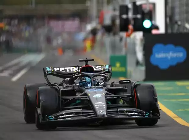 George Russell (Mercedes W14) beim Formel-1-Rennen in Australien 2023 Titel-Bild zur News: George Russell (Mercedes W14) beim Formel-1-Rennen in Australien 2023