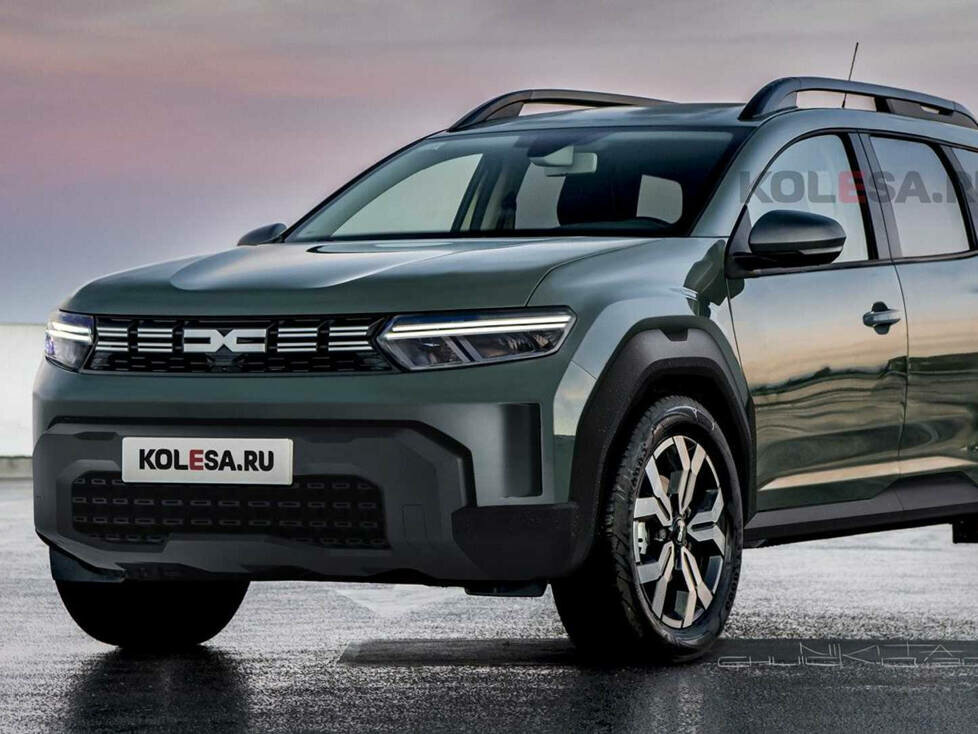 Dacia Duster im Rendering