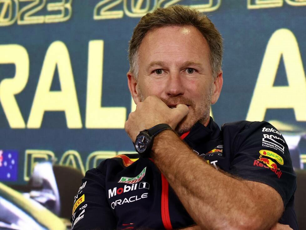 Red-Bull-Teamchef Christian Horner vor dem Formel-1-Rennen in Australien 2023