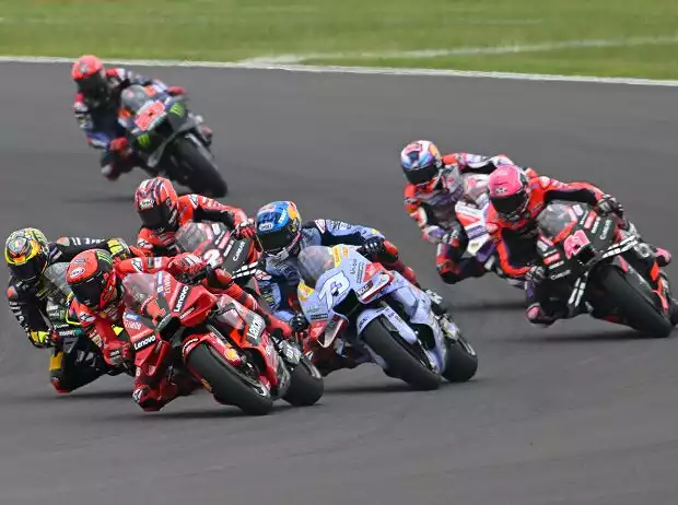 Renn-Action im MotoGP-Sprint in Termas de Rio Hondo 2023 Titel-Bild zur News: Renn-Action im MotoGP-Sprint in Termas de Rio Hondo 2023