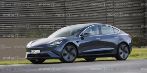So könnte das neue Tesla Model 3 (2023) aussehen