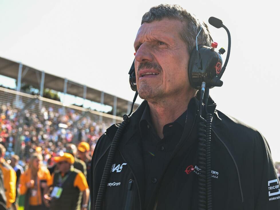 Haas-Teamchef Günther Steiner vor dem Formel-1-Rennen in Australien 2023
