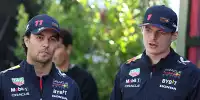 Sergio Perez, Max Verstappen