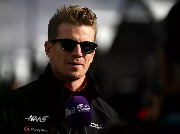 Titel-Bild zur News: Nico Hülkenberg (Haas) vor dem Formel-1-Rennen in Melbourne 2023