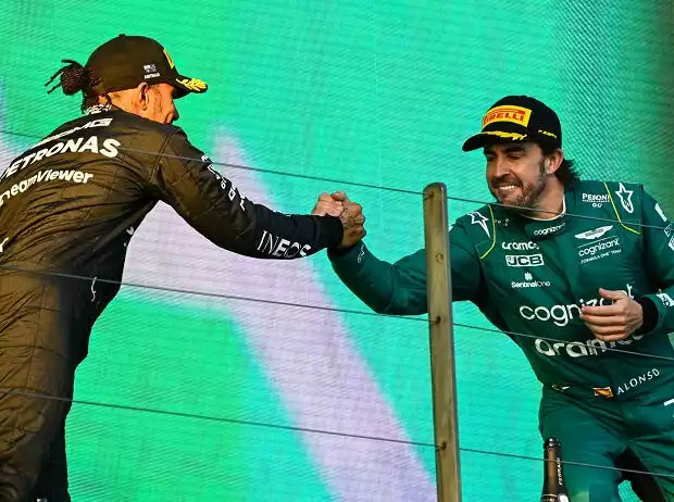 Lewis Hamilton, Fernando Alonso Titel-Bild zur News: Lewis Hamilton, Fernando Alonso