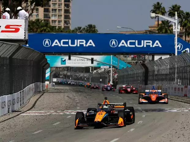 IndyCar-Action in Long Beach Titel-Bild zur News: IndyCar-Action in Long Beach