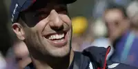 Daniel Ricciardo mit seinem markanten Grinsen beim Formel-1-Rennen in Australien 2023