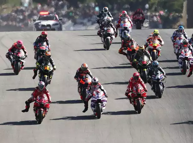 MotoGP Start Titel-Bild zur News: MotoGP Start
